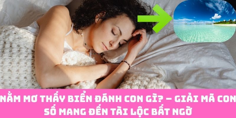 Giấc mơ thấy biển: Đánh số mấy để rước lộc?